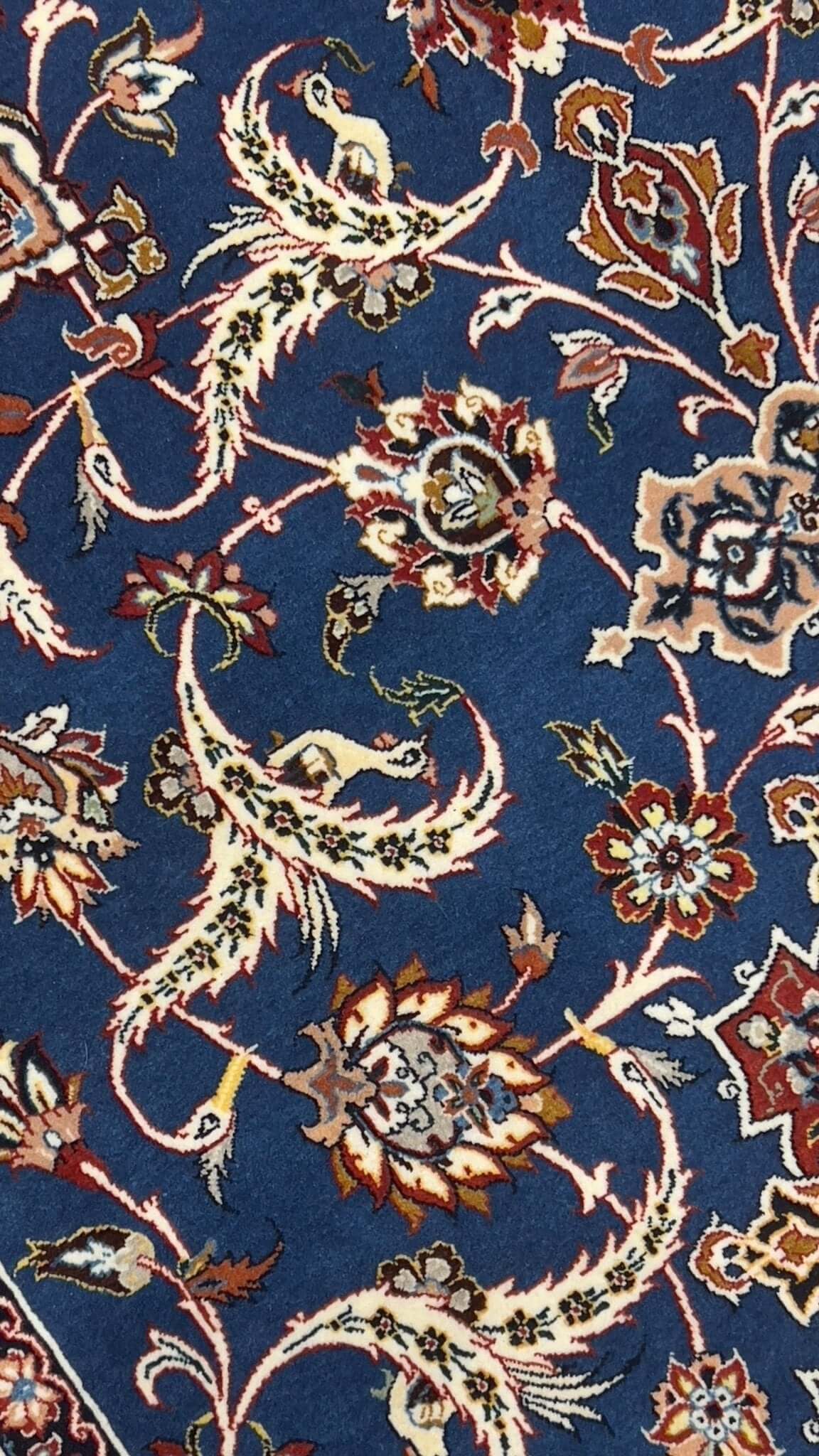 Elegant Oriental rug with intricate details by Seirafian weavers.